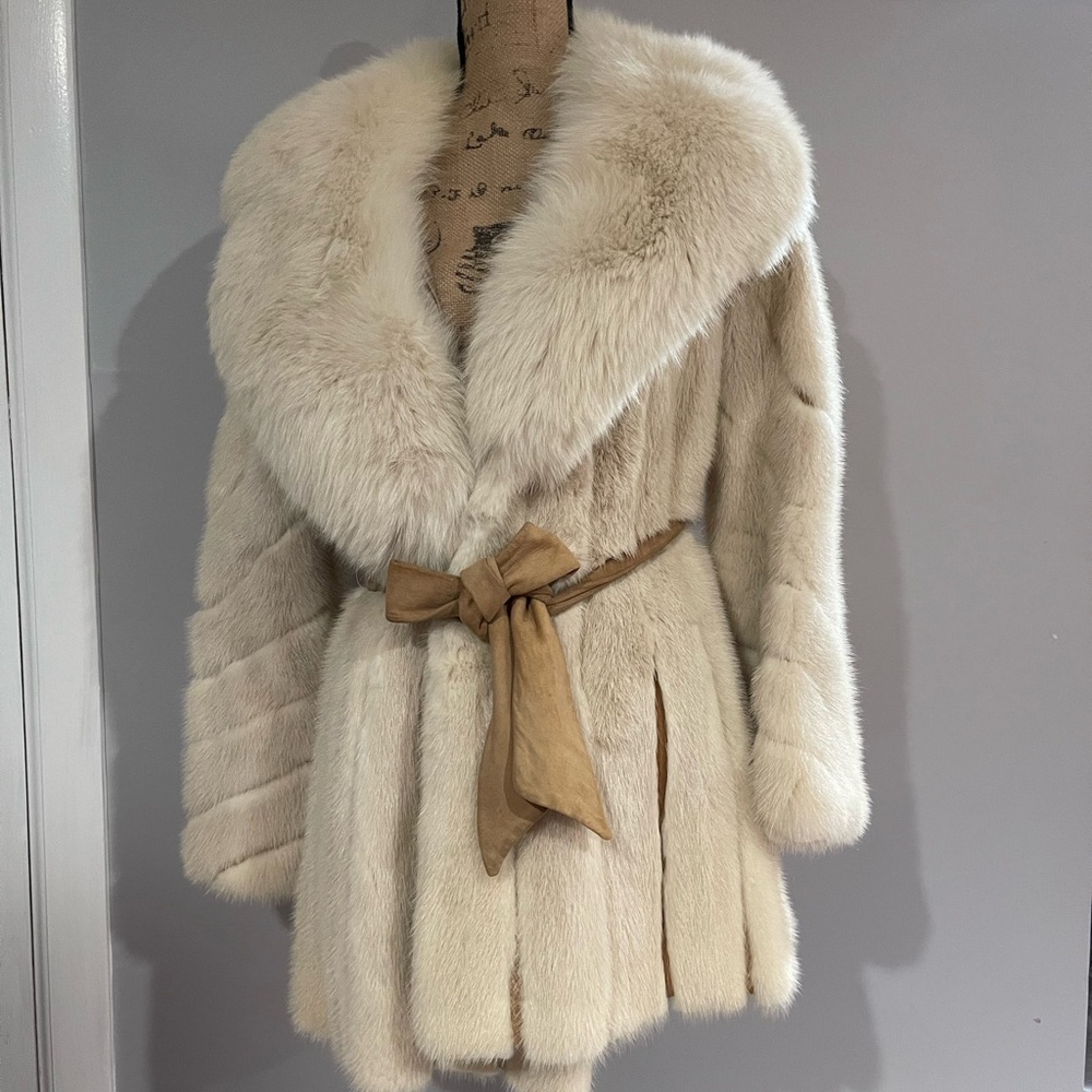 Zimmerman Vintage genuine Mink & Fox fur